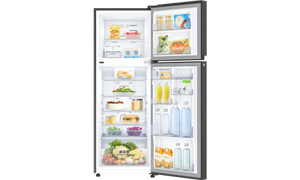 IFBFF-315BIKSTM 265 L 2 Star Double Door Frost Free Refrigerator Metal Black