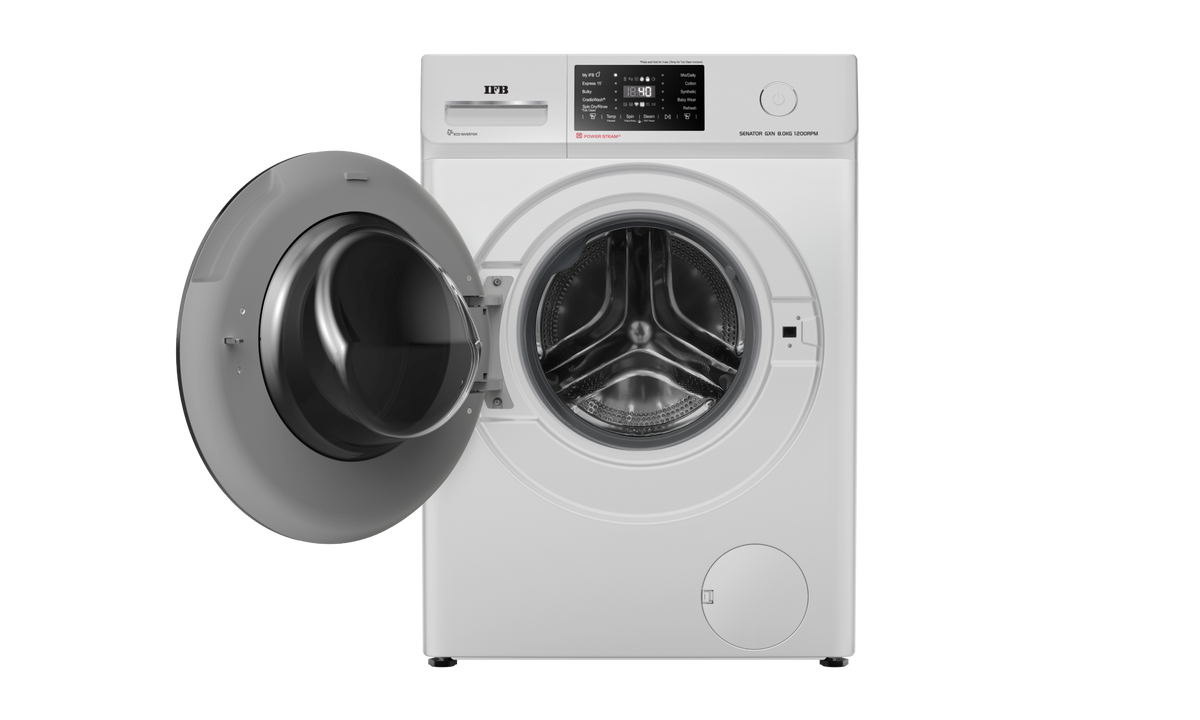 IFB Senator GXN 8012 CMS 8KG Front Load Washing Machine Grey
