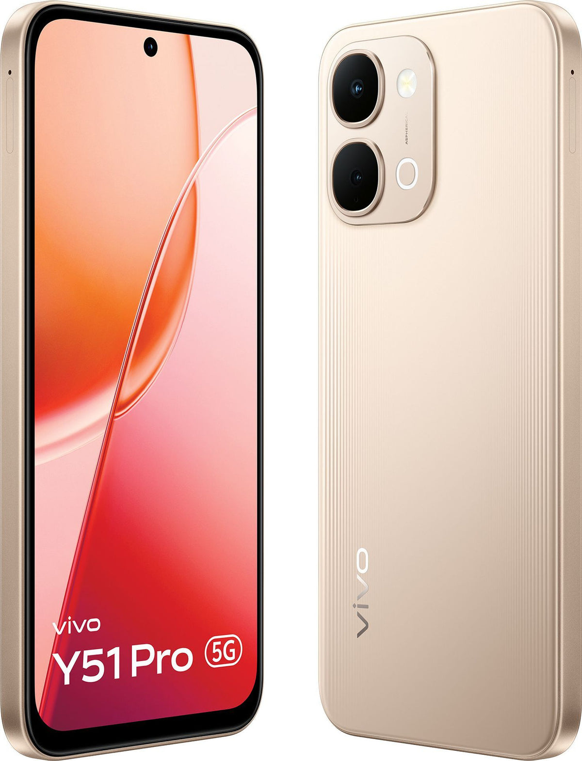 vivo Y51 Pro 5G (Golden Mist, 128 GB) (8 GB RAM) - Oxygen The Digital Expert