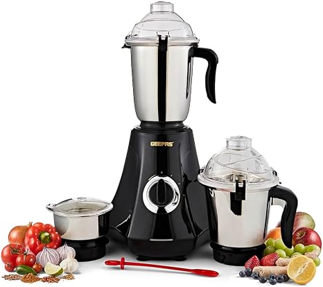 GEEPAS:MIXER GRINDER:3 JAR 750W - GSB44134ID