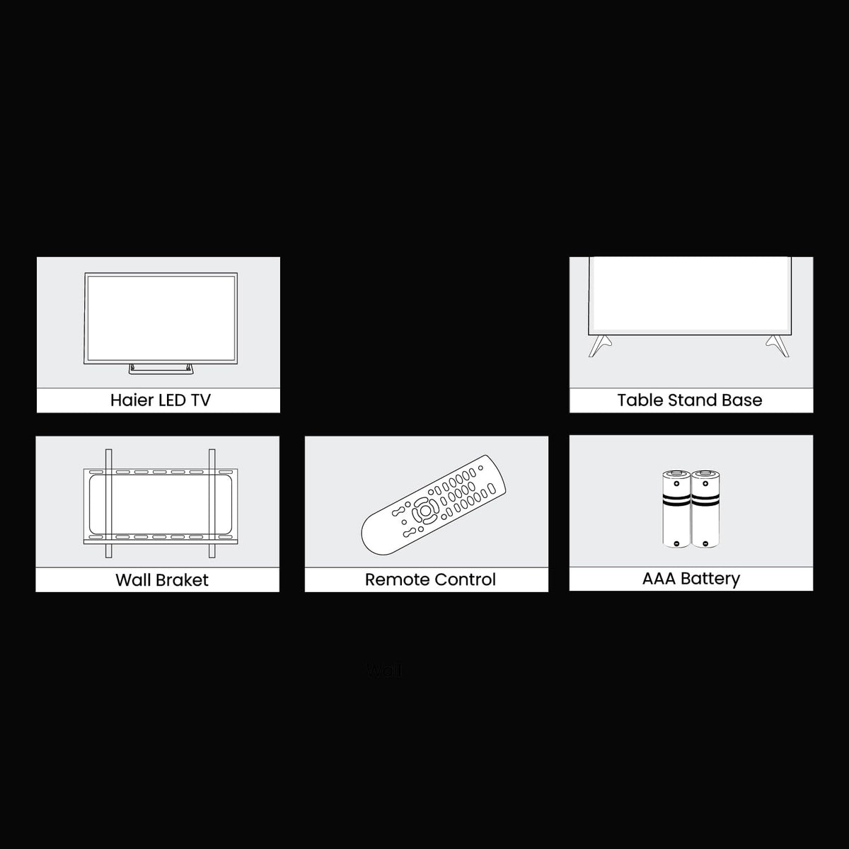 HAIER:LED TV:LE32A7-N 80 CM (32 INCH) SMART TV
