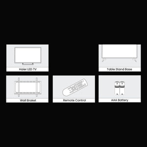 HAIER:LED TV:LE32A7-N 80 CM (32 INCH) SMART TV