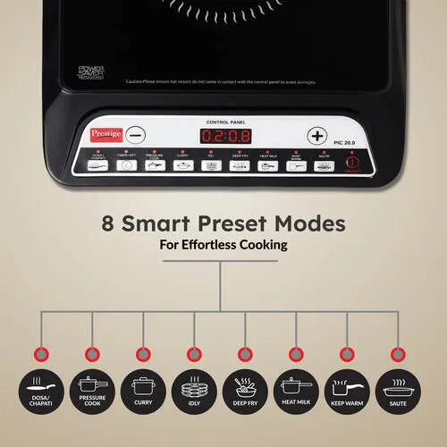 PRESTIGE:INDUCTION COOKER:PIC 20.0 1600 WATTS