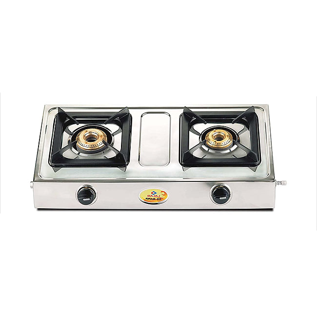 BAJAJ:GAS STOVE:Popular Eco 2BURNER