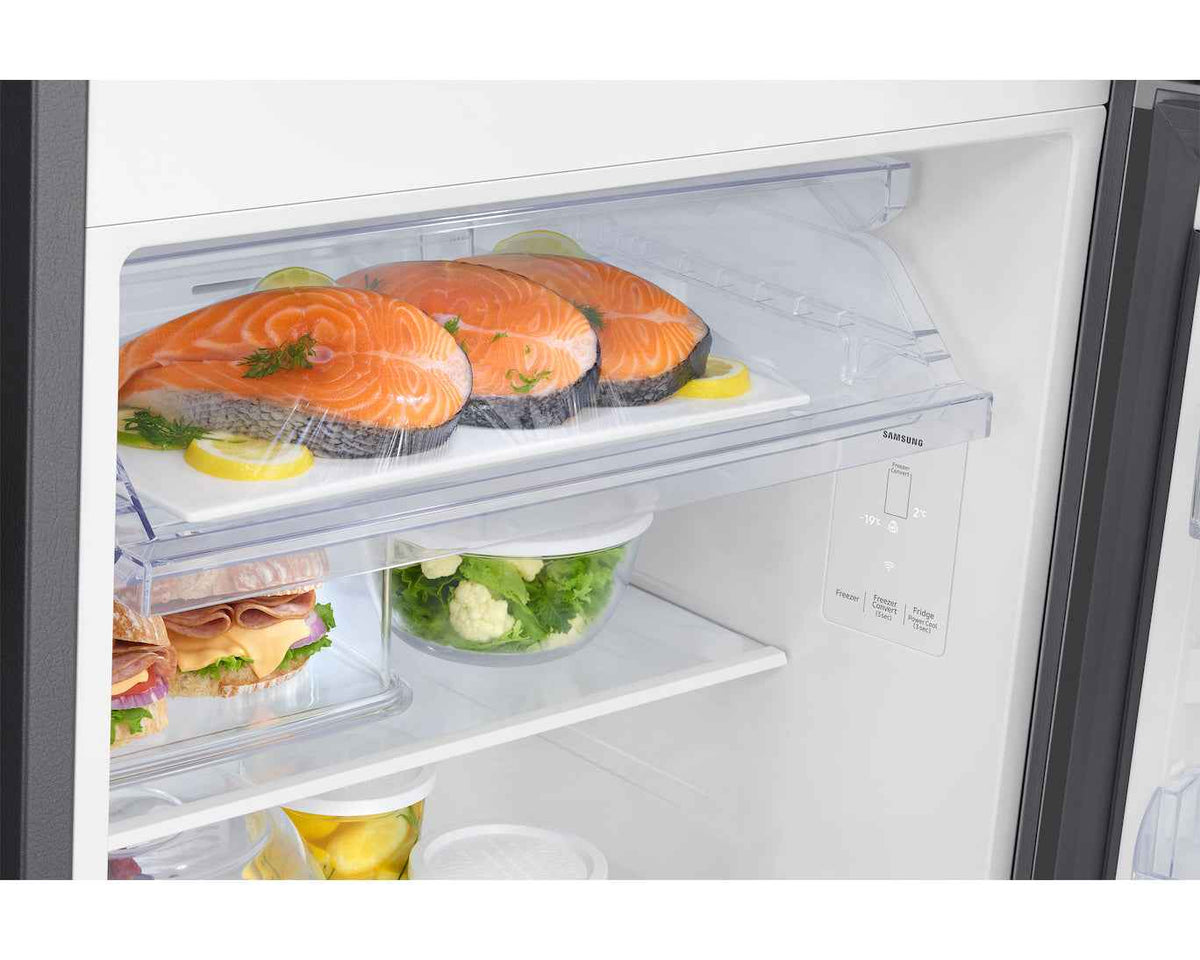 Samsung 330 L Frost Free Double Door 3 Star Convertible Refrigerator (Black Doi, RT34HG5A43B1HL)