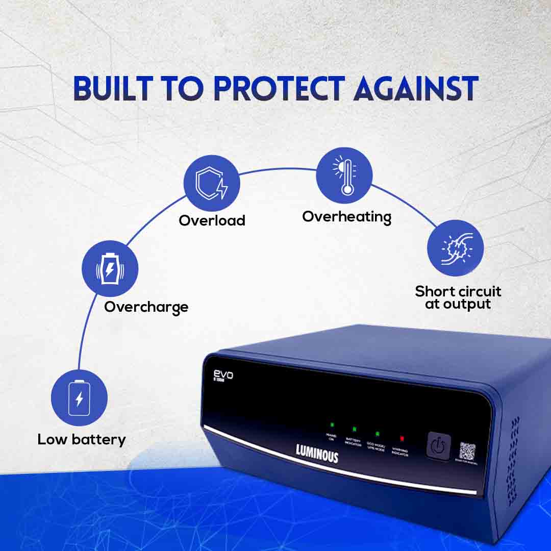 Luminous Evo S 1550 1400VA Inverter - Oxygen The Digital Expert