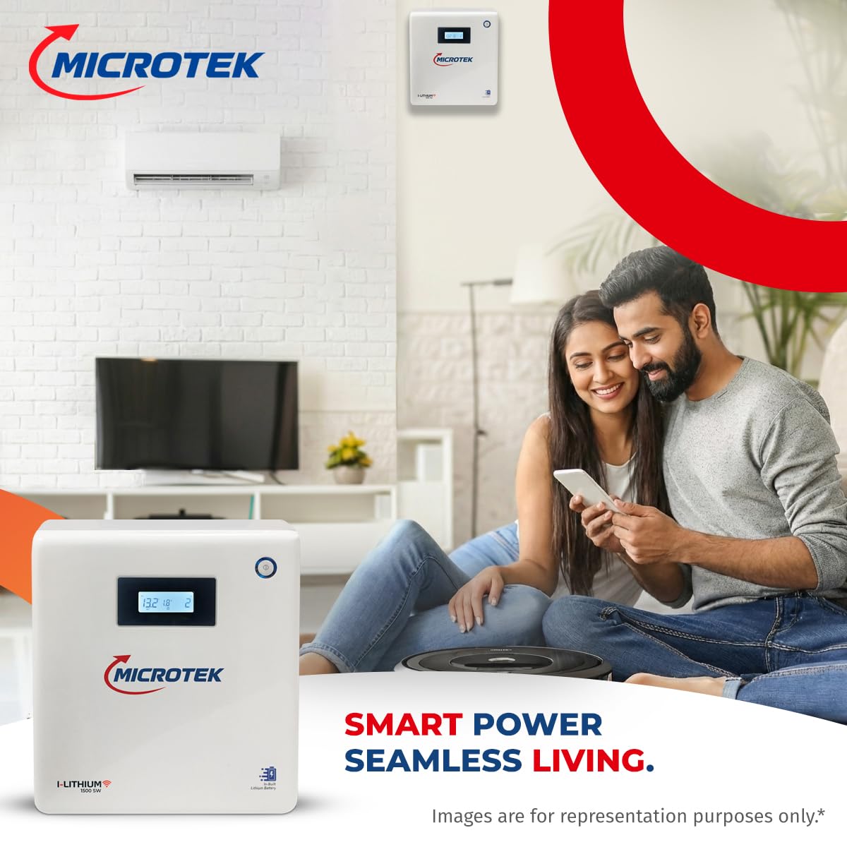 Microtek I-Lithium 1500 SW WiFi Inverter - Oxygen The Digital Expert