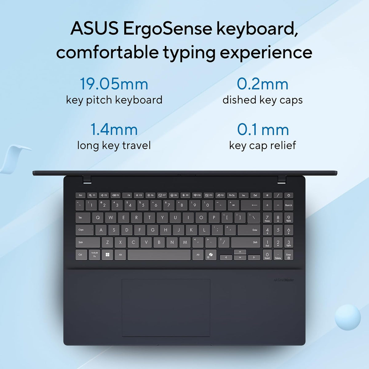 ASUS Vivobook 16 Core Ultra 5 16GB/512GB Blue - Oxygen The Digital Expert