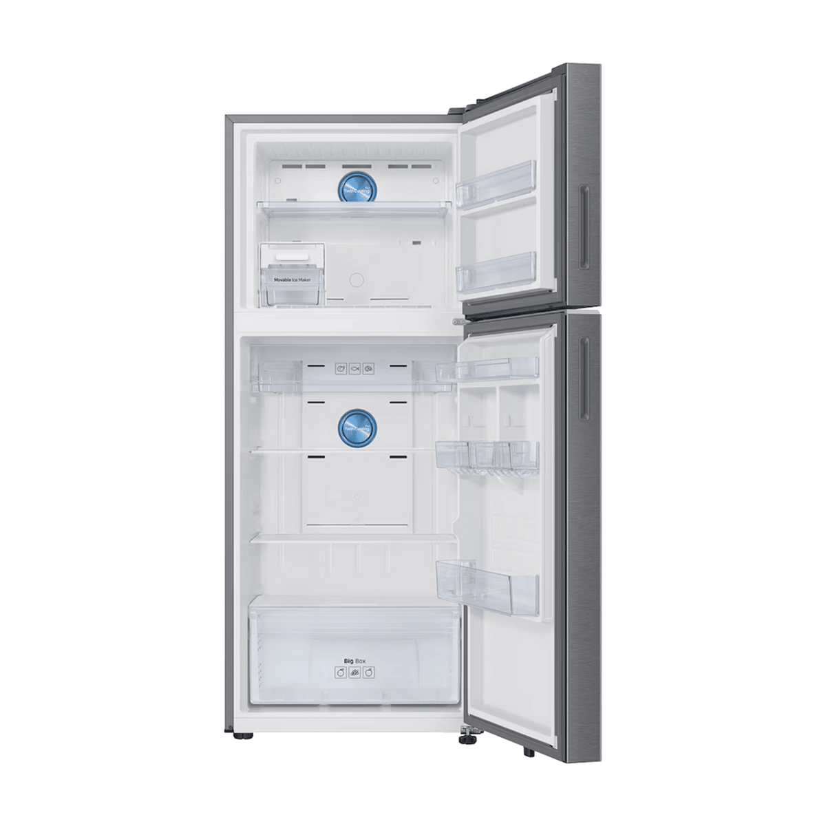 Samsung 419 L Double Door Refrigerator with Bespoke AI, 2 Star RT45HG6A22SL
