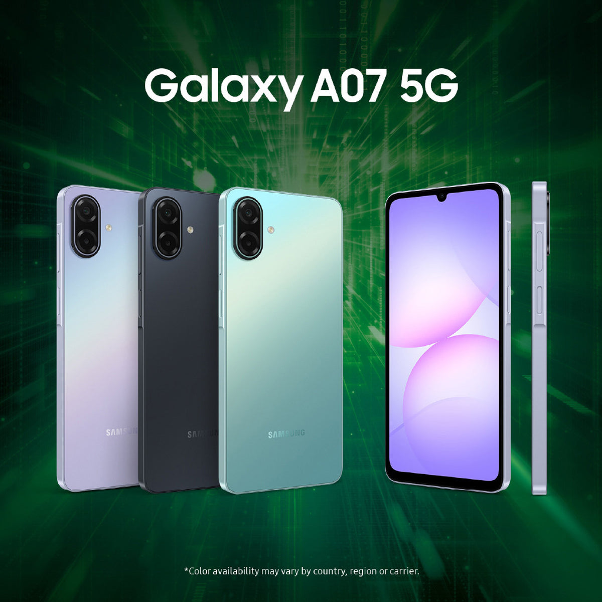 Samsung Galaxy A07 5G (Light Violet, 128 GB) (6 GB RAM) - Oxygen The Digital Expert