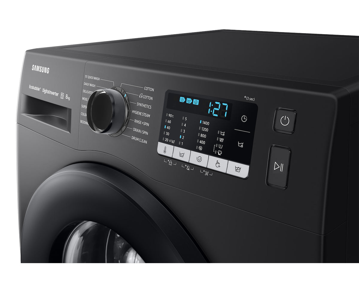 Samsung WW80T504DAB1TL 8KG Front Load Washing Machine Silver