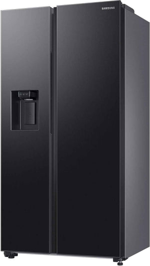 Samsung 633 L 3 Star Convertible 5in1 Side By Side Refrigerator (RS78CG8543B1HL,Black Matt)