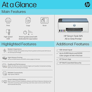 HP Smart Tank 525 All-in-One Ink Tank Printer