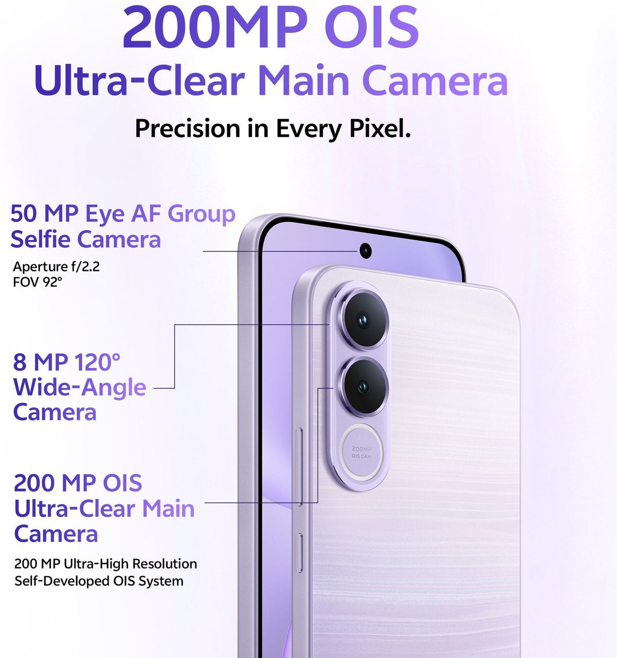 vivo V70 FE (Northern Lights Purple 2026, 256 GB) (8 GB RAM) - Oxygen The Digital Expert