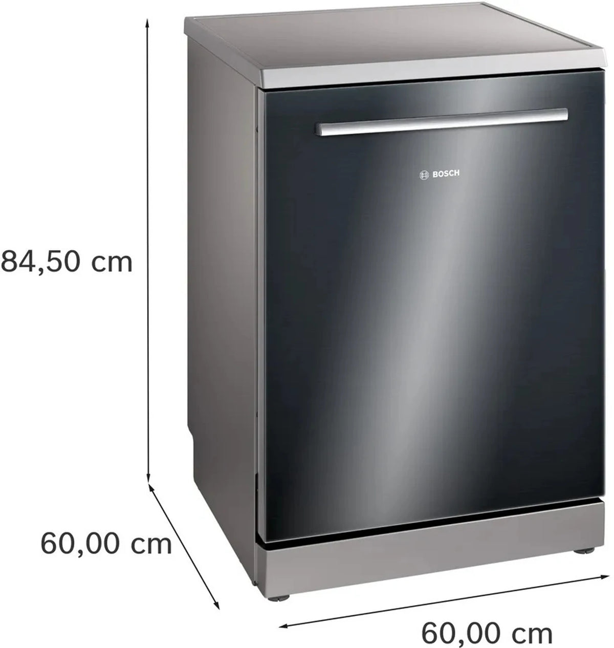 BOSCH:DISH WASHER:SMS4HMB62T 15 PLACE BLACK