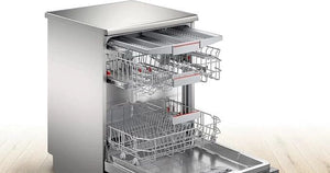 BOSCH:DISH WASHER:SMS6HMI00I 15 PLACE SILVER INOX