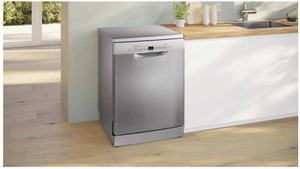 BOSCH:DISH WASHER:SMS6IKI01I 14 PLACE SILVER