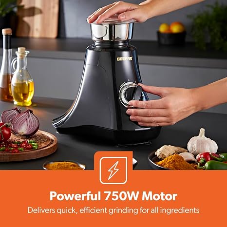 GEEPAS:MIXER GRINDER:3 JAR 750W - GSB44134ID