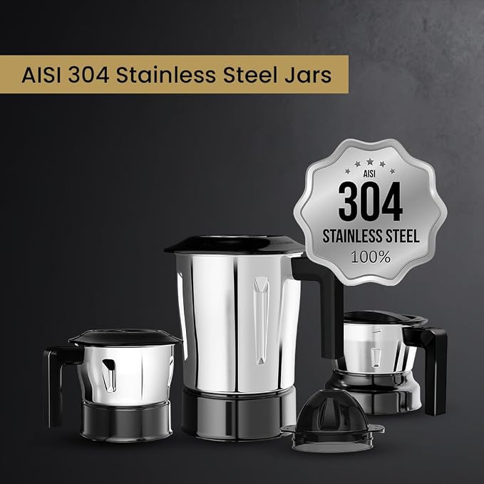 ELGI ULTRA:MIXER GRINDER:CHOICE PRO (BLACK) 1000W