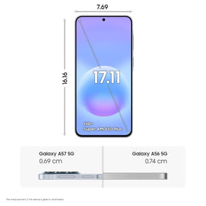 SAMSUNG:SMART PHONES:A57 8/256GB LIGHT BLUE 5G SM-A576BLBF