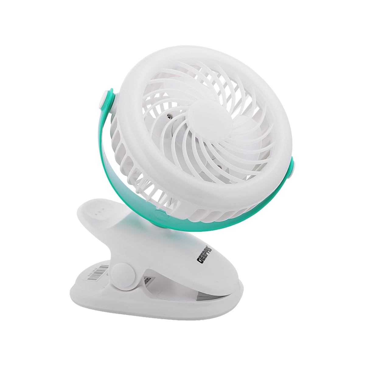 GEEPAS:RECHARGEBLE FAN:GF21240ID-  RECHARGABLE MINI FAN WITH LIGHT