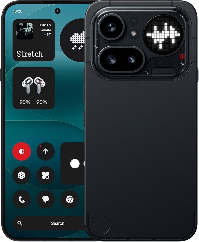 NOTHING:SMART PHONES:PHONE (4A) PRO 8/256 BLACK