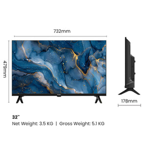 HAIER:LED TV:LE32A7-N 80 CM (32 INCH) SMART TV