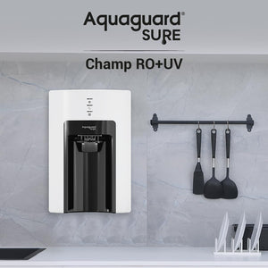 EUREKA FORBES:WATER PURIFIER:AQUAGUARD SURE CHAMP RO+UV 1X