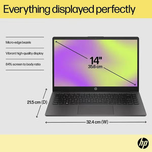 HP:LAPTOPS: OMNIBOOK 3 14-HY0082AU RYZEN 5 7520U | 8GB | 512GB SSD | 14" 2K IPS | WIN 11 | MSO | SILVER