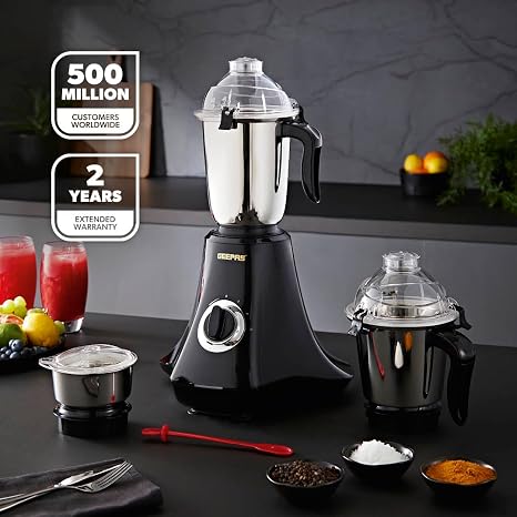 GEEPAS:MIXER GRINDER:3 JAR 750W - GSB44134ID