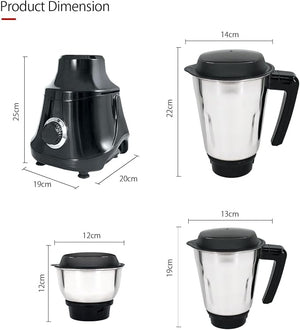 MR.LIGHT:MIXER GRINDER:3 IN 1 MIXER GRINDER MR.0575