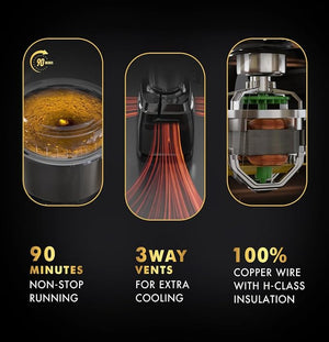 SUJATA:MIXER GRINDER:MG02 BLACK