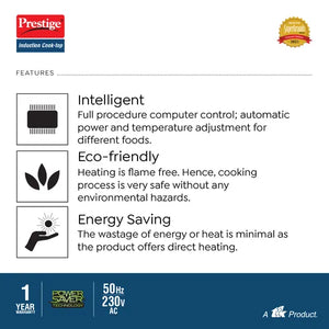 PRESTIGE:INDUCTION COOKER:COOK-TOP PIC 16.0 PLUS(41949)