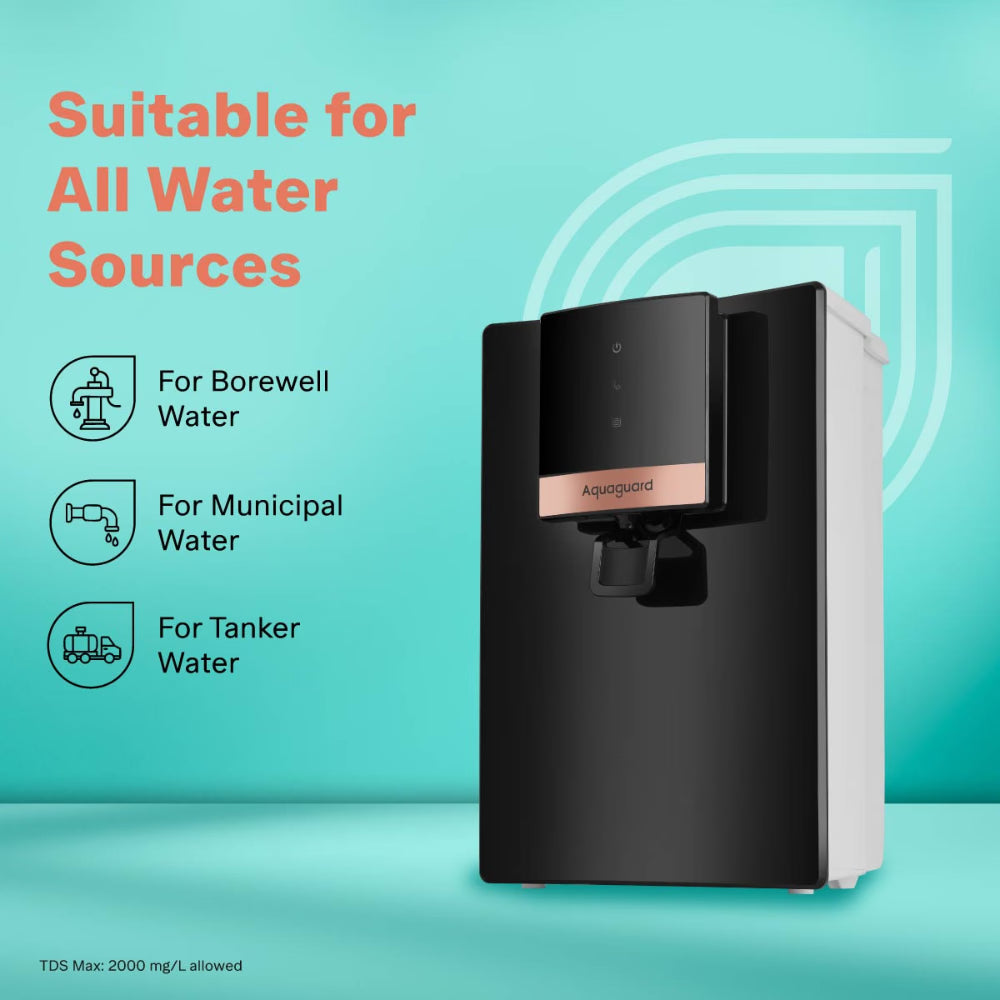 EUREKA FORBES:WATER PURIFIER:AQUAGUARD ENRICH NEO UV HMR 2X