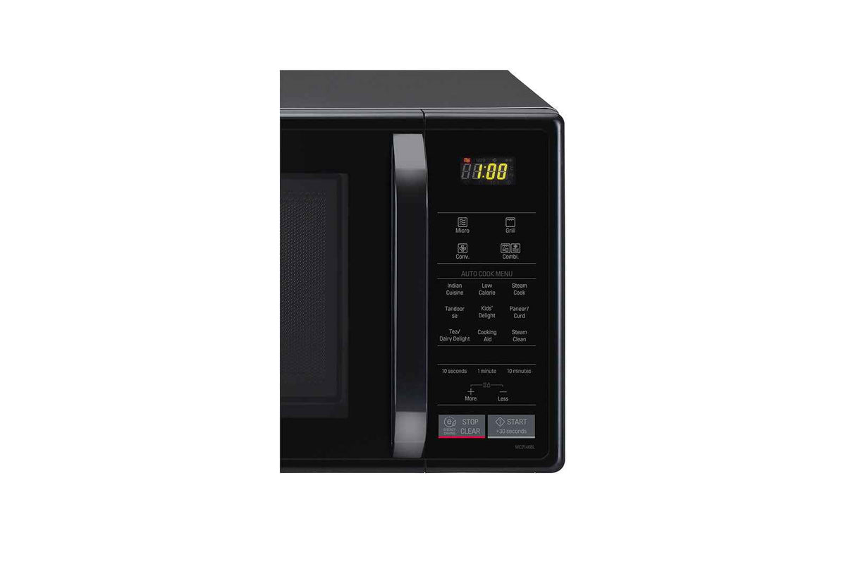 LG 21 L All In One Convection Microwave Oven (MC2146BL, Black)
