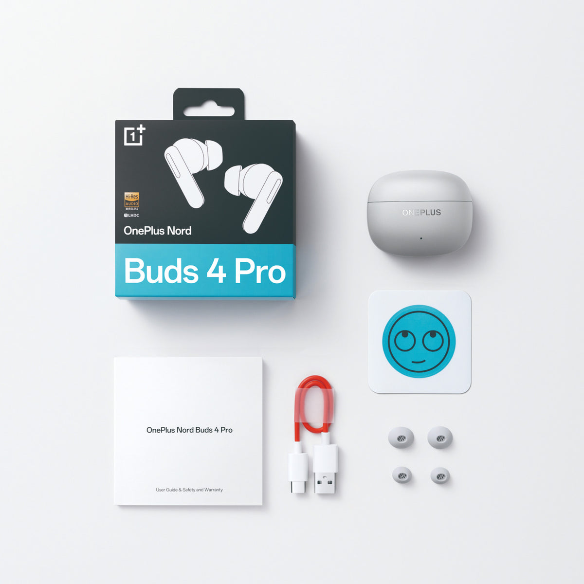 OnePlus TWS-Nord Buds 4 Pro ANC - Gray - Oxygen The Digital Expert