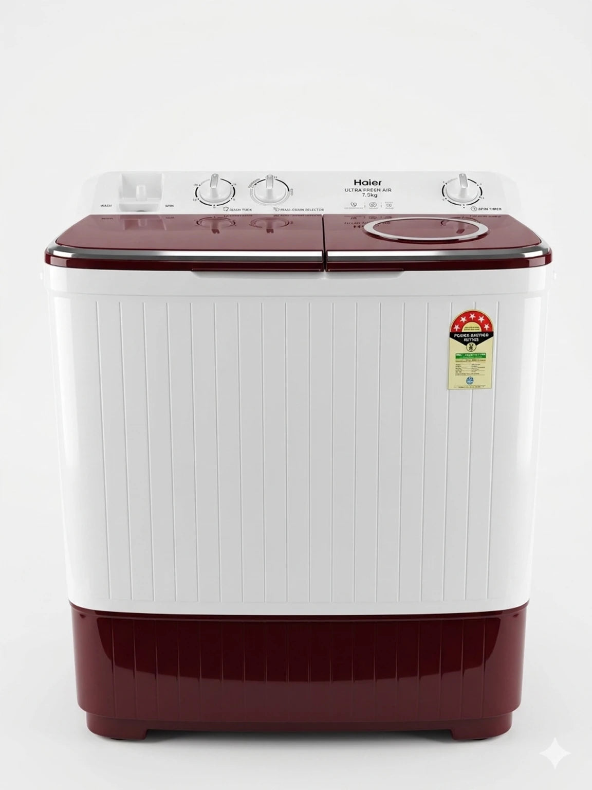 HAIER:WASHING MACHINE:HTW70-1217BR:NOIDA 7 KG OFF WHITE