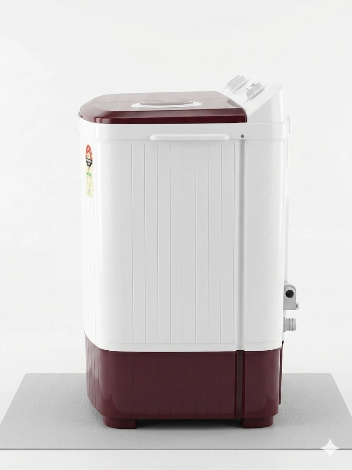 HAIER:WASHING MACHINE:HTW70-1217BR:NOIDA 7 KG OFF WHITE