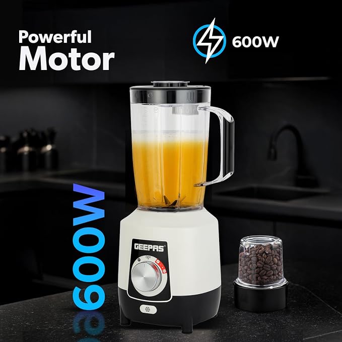 GEEPAS:BLENDER:GSB44126ID - 2 IN 1 BLENDER