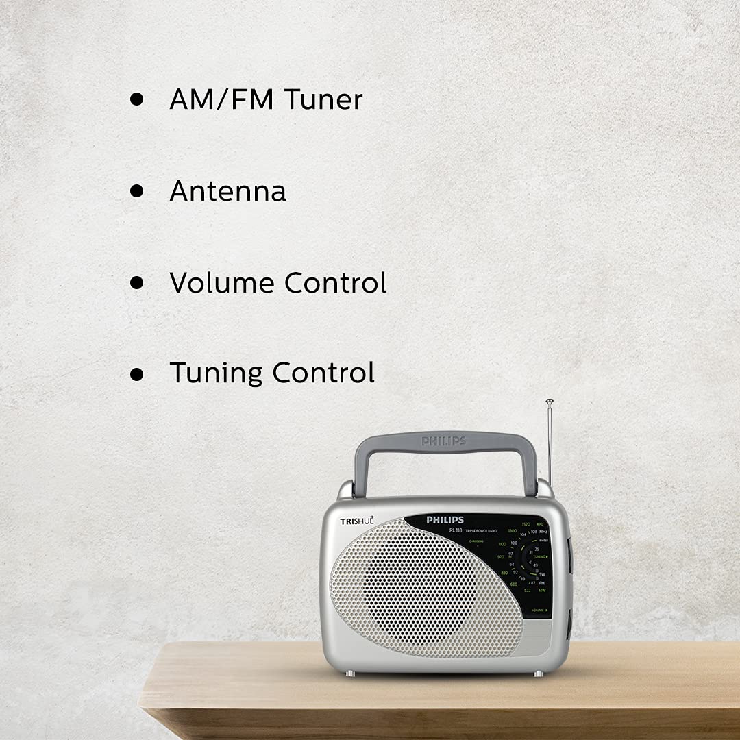 PHILIPS:RADIO:PHIRL118 PORTABLE