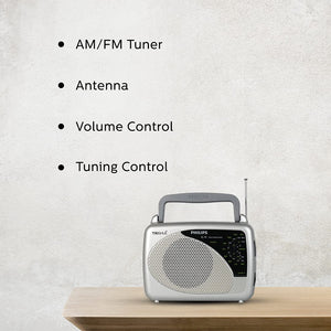 PHILIPS:RADIO:PHIRL118 PORTABLE