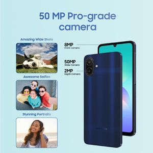 SAMSUNG:SMART PHONES:A08 4/64GB LTE BLUE SM-A085FDBD