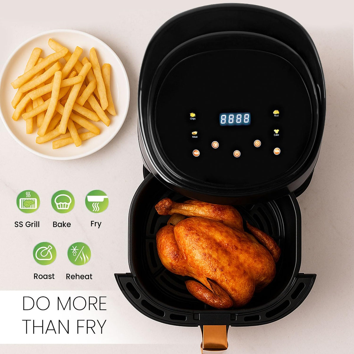 BLUEBERRY:AIR FRYER:AROMA 6