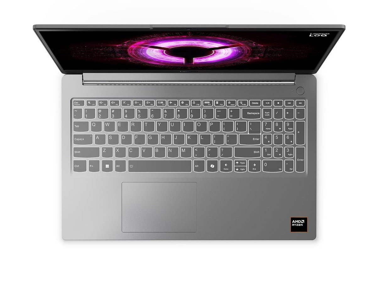 LENOVO:LAPTOPS: LOQ ESSENTIAL 83S000FWIN RYZEN 7 7735HS | 16GB | 512GB SSD | 15.6" FHD 144HZ | RTX 4050 6GB GFX | WIN 11 | MSO | GREY