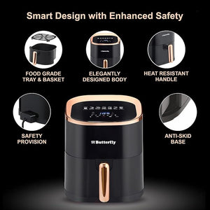 BUTTERFLY:AIR FRYER:MAGNUM 4.5L 1200W