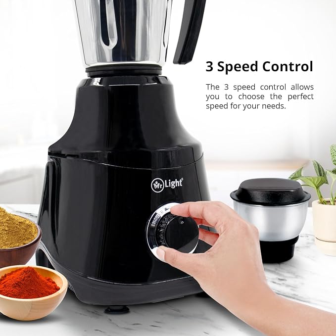 MR.LIGHT:MIXER GRINDER:3 IN 1 MIXER GRINDER MR.0575