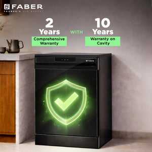 FABER:DISH WASHER:FFSD 6PR 14S BK DIGITAL