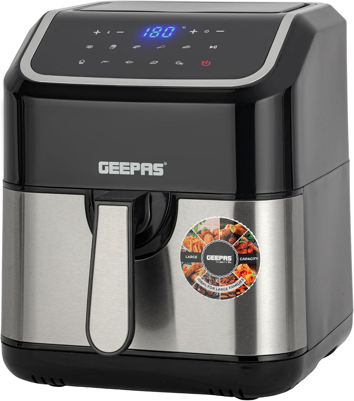 GEEPASS:AIR FRYER:5LTR DIGITAL GAF37560ID