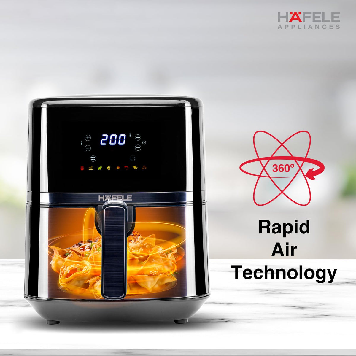 HAFELE:AIR FRYER:NOIL LIGHT AIRFRYER 4.5 LITRE