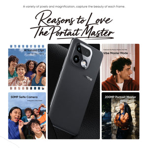 REAL ME:SMART PHONES:16 PRO+ 8/256GB 5G MASTER GREY (RMX5131) (NEW)